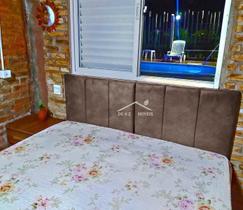 De Cabeceira P/ Cama Box 140cm Modelo Veludo Oferta