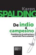 De indio a campesino. Cambios en la estructura social del Perú colonial - Instituto de Estudios Peruanos (IEP)