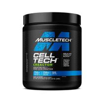 de pó de creatina MuscleTech Cell-Tech Creactor Creatine HCl Powder Pós-Treino Muscle Builder para Homens e Mulheres Cloridrato de Creatina + Creatina de ácido livre Creatina-de-cíteca não inflamada (120 porções)