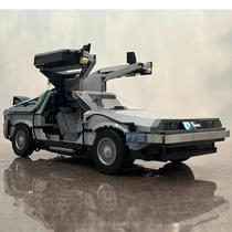 De Volta Para O Futuro DeLorean Time Machine DMC-12 Sport Car Building Blocks Toy Set Para Crianças