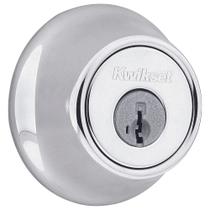 Deadbolt Lock Kwikset 660 Cromo polido SmartKey Security