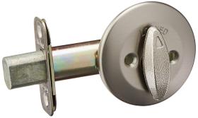 Deadbolt Lock Kwikset 663 Níquel acetinado sem chave para porta frontal Deadbolt Lock Kwikset 663 Níquel acetinado sem chave para porta frontal