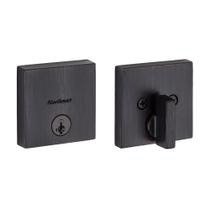 Deadbolt Lock Kwikset Downtown Venetian Bronze com Microban Deadbolt Lock Kwikset Downtown Venetian Bronze com Microban
