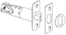 Deadlatch Schlage 16-211 de substituição com placa frontal tripla