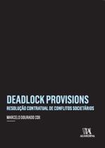 Deadlock provisions - 01ed/17 - ALMEDINA Deadlock provisions - 01ed/17 - ALMEDINA