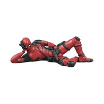 Deadpool 2 Anime Figura De Ação Sentado Deitado Postura X-men Mini Boneca Decoração Estatueta