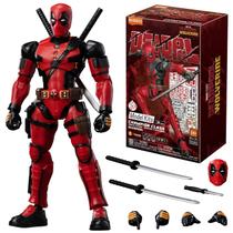 Deadpool Blokees Articulado Action Figure Com 90 Peças Original Marvel Deadpool Blokees Articulado Action Figure Com 90 Peças Original Marvel
