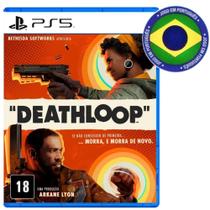 Deathloop PS 5 Mídia Física Dublado em Português Lacrado Deathloop PS 5 Mídia Física Dublado em Português Lacrado