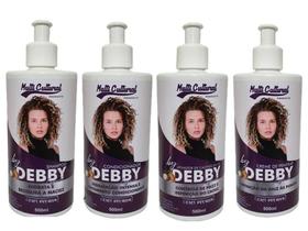 Debby Cachos Shampoo + Cond + Ativador Curl + Creme 500ml