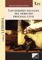 Deberes sociales del derecho procesal civil