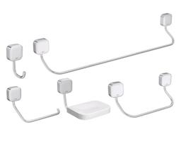Deca kit de acessorios 2000 pix 5pcs cromado
