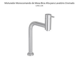Deca Misturador Lav Link Mesa B.alta 2886.c.lnk