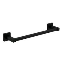 Deca porta toalha 2040.bl83.030.mt quadratta 300mm black matte