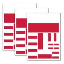 Decalque autocolante QQSD Poland Flag, pacote com 3, 29,7 x 21 cm, impermeável Decalque autocolante QQSD Poland Flag, pacote com 3, 29,7 x 21 cm, impermeável