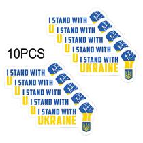Decalque da bandeira nacional da Ucrânia: Adesivo do carro da bandeira da cidade ucraniana
