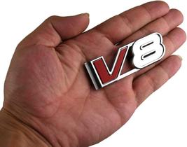 Decalque de carro V8 Emblem 3D e placa de identificação para todos os caminhões Decalque de carro V8 Emblem 3D e placa de identificação para todos os caminhões