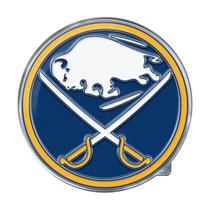 Decalque de emblema automático FANMATS Buffalo Sabres em alumínio 3D Decalque de emblema automático FANMATS Buffalo Sabres em alumínio 3D