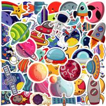 Decalque de grafite de vinil impermeável Astronaut Stickers (50 unidades) Decalque de grafite de vinil impermeável Astronaut Stickers (50 unidades)