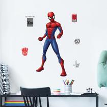 Decalque de parede WALL PALZ Marvel Spider-Man com 3D AR 63 cm