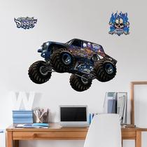 Decalque de parede Wall Palz Son-Uva Digger com 54 cm de largura para Monster Truck Decalque de parede Wall Palz Son-Uva Digger com 54 cm de largura para Monster Truck