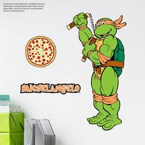 Decalque de parede WALL PALZ TMNT Teenage Mutant Ninja Turtles Michelangelo 20