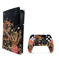 Decalque de pele compatível com Playstation 5 Slim Digital Edition - MIGHTY SKINS