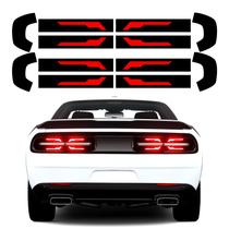 Decalque de Vinil para Lanternas Traseiras Dodge Challenger - Estilo Race Track
