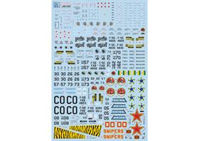 Decalque F-5B/E/F 1/48 - FCM 48049 Decalque F-5B/E/F 1/48 - FCM 48049