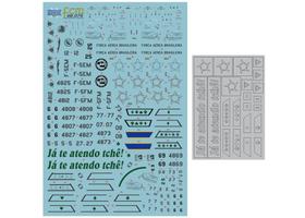 Decalque F-5EM/FM FAB 1/48 - FCM 48074