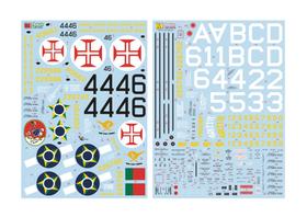 Decalque Republic P-47D FAB 1/32 - FCM 32007