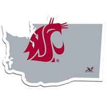 Decalque Siskiyou Sports Fan Shop NCAA Washington State Cougars Decalque Siskiyou Sports Fan Shop NCAA Washington State Cougars