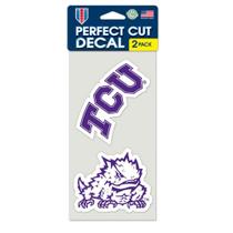 Decalque WinCraft NCAA Texas Christian University 10 x 10 cm Decalque WinCraft NCAA Texas Christian University 10 x 10 cm
