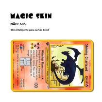 Decalques De Cartão De Jogo Pokémon 2.5D HD À Prova D'água Filme Fosco Chip De Pele Adesivo De