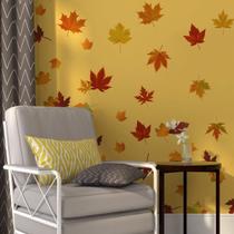 Decalques de parede Decalplanet Maple Leaf Thanksgiving Autumn x52
