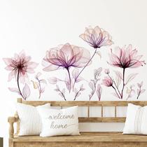 Decalques de parede e adesivos Zonon Flowers, vinil, removíveis, 6 unidades Decalques de parede e adesivos Zonon Flowers, vinil, removíveis, 6 unidades