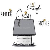 Decalques de parede Lambs & Ivy Classic Snoopy com Woodstock