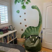 Decalques de parede NXUEBDU: pegadas de dinossauro para quarto de meninos
