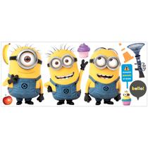 Decalques de parede RoomMates Minions Despicable Me 2 Yellow x11 Decalques de parede RoomMates Minions Despicable Me 2 Yellow x11