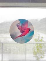 Decalques de porta com tela The Decal Empire Birds 6 por pacote Decalques de porta com tela The Decal Empire Birds 6 por pacote