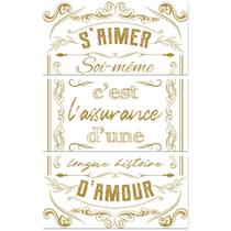 Decalques Rub on Transfer Peacoblue para artesanato em móveis de 6 x 12 cm