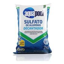 Decantador Clareador de Piscinas Sulfato de Alumínio 2kg Aquapool Start - Agente Decantador Eficaz Decantador Clareador de Piscinas Sulfato de Alumínio 2kg Aquapool Start - Agente Decantador Eficaz