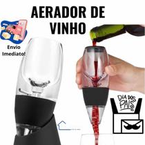 Decantador De Vinho Aerador Portátil Garrafa Vinho Oxigenador Acessório Para Aerar Com Bico Filtro Instantâneo