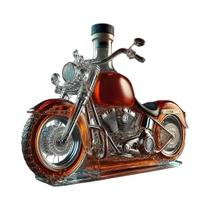 Decantador De Whisky De Vidro Vintage Para Motocicleta 1 Peça Aerador De Vinho Decoração De Mesa