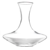 Decante De Vidro Para Vinho Transparente Base Reta