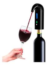 Decanter Aerador Bomba Eletrico De Vinho Portatil Black Piano