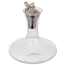 Decanter com Detalhe de Orquídea Shefield Plate