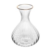 Decanter de Cristal Ecológico com Fio de Ouro Optic 1,5L