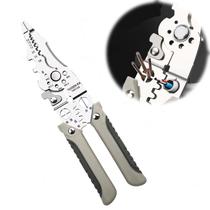 Decapador de fios, crimpador, cortador de cabos, alicate de aço inoxidável Decapador de fios, crimpador, cortador de cabos, alicate de aço inoxidável