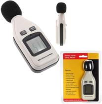 Decibelímetro Digital Medidor de Som e Ruído Portátil 30-130db - B-Max
