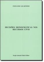 Decisões Monocráticas nos Recursos Civis